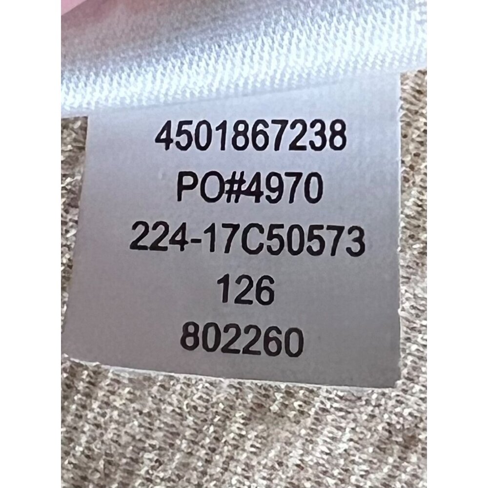 Chico's Size 2 US L-12 Beige Textured Jacquard Jacket Business Preppy Minimalist - Picture 5 of 16